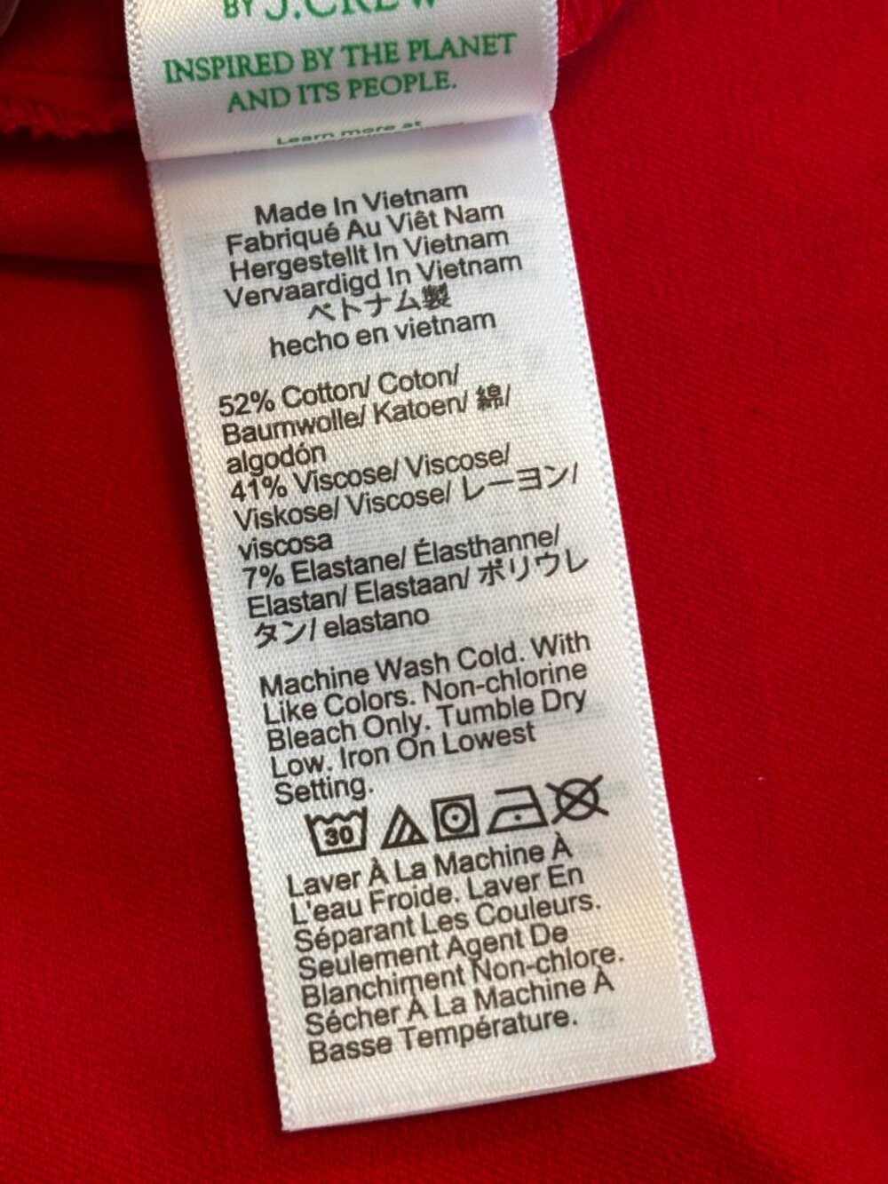 J. Crew "Sydney" Wide Leg Red Pants | Size 8 | NWOT - Picture 8 of 13